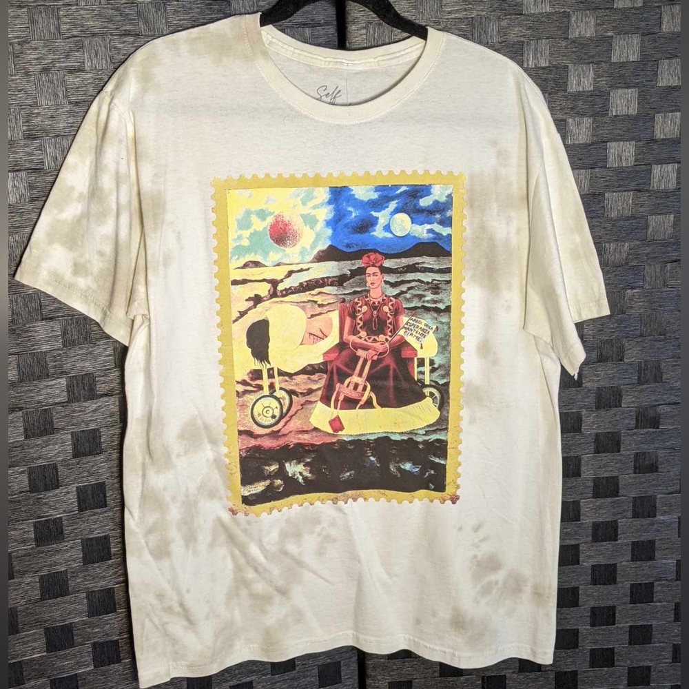 Unisex sz Lrg Frida Kahlo T-shirt NEW